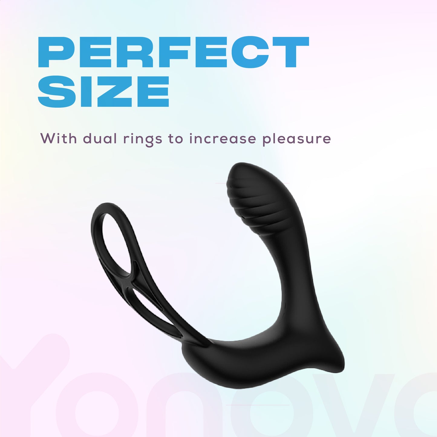 Yonovo® Anaal Douche Pro + Yonovo® Prostaat vibrator met cockring