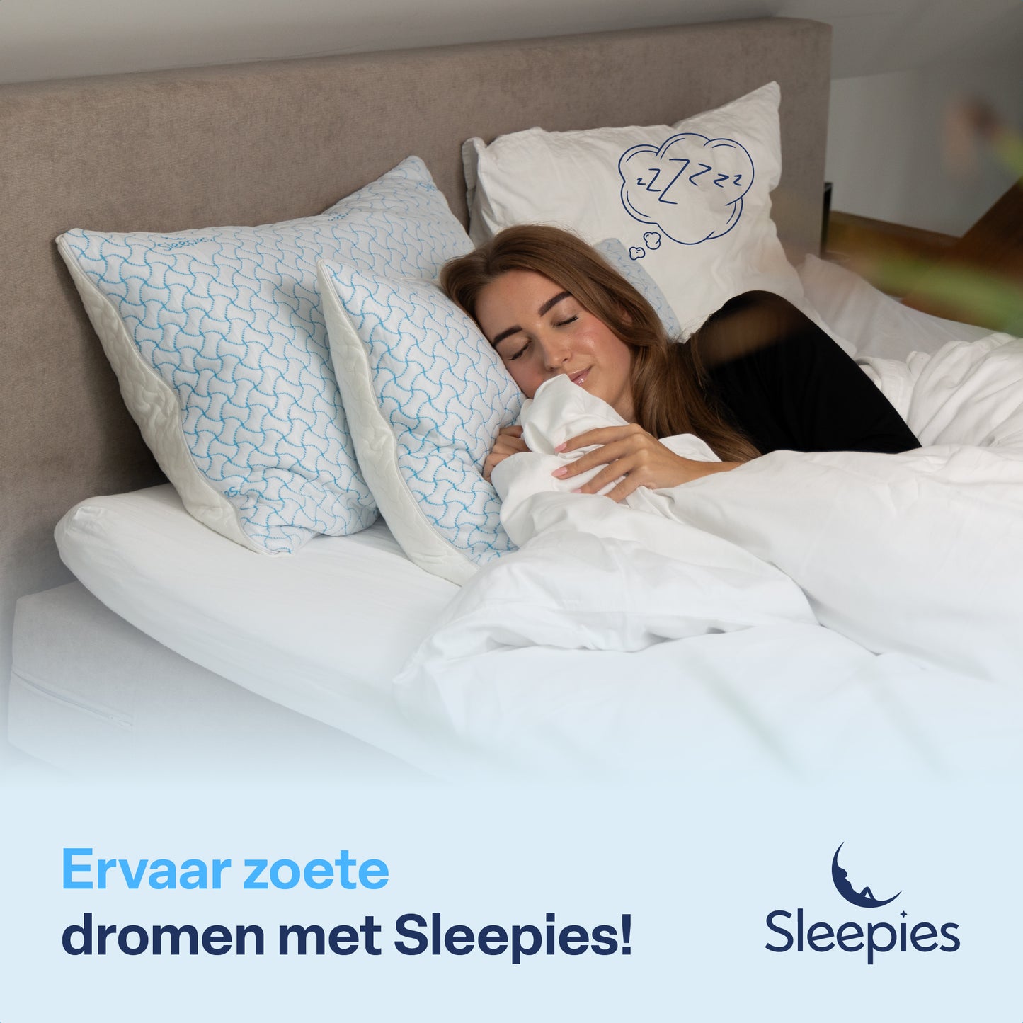 Sleepies® Verkoelend Memory Foam Hoofdkussen