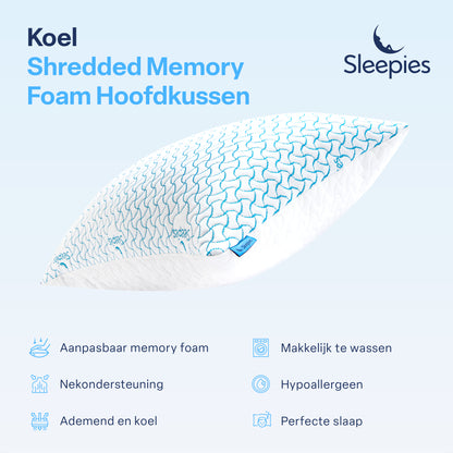 Sleepies® Verkoelend Memory Foam Hoofdkussen
